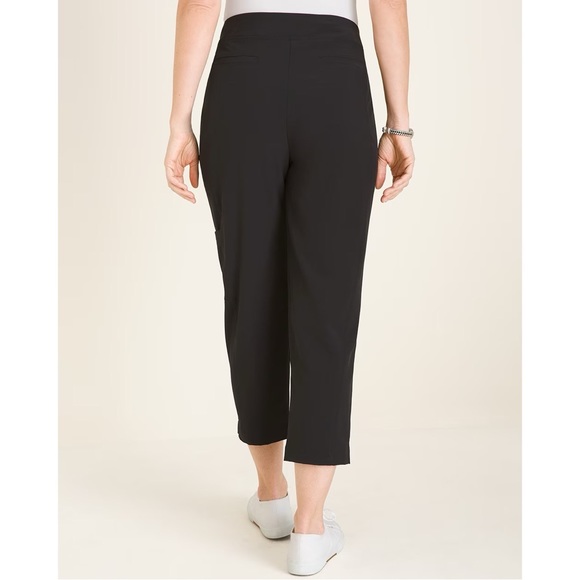 Chico's ZENERGY UPF Neema Side-Pocket Crop Pants Black Size 2 [U.S. 12] - Picture 3 of 15